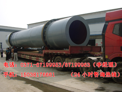 礦渣烘干機發貨