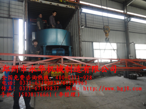 壓球機設備發貨