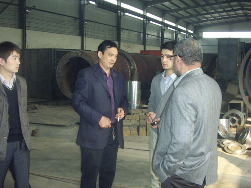 煤泥烘干機現場