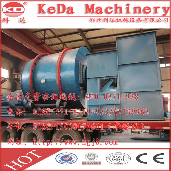 三筒烘干機發貨